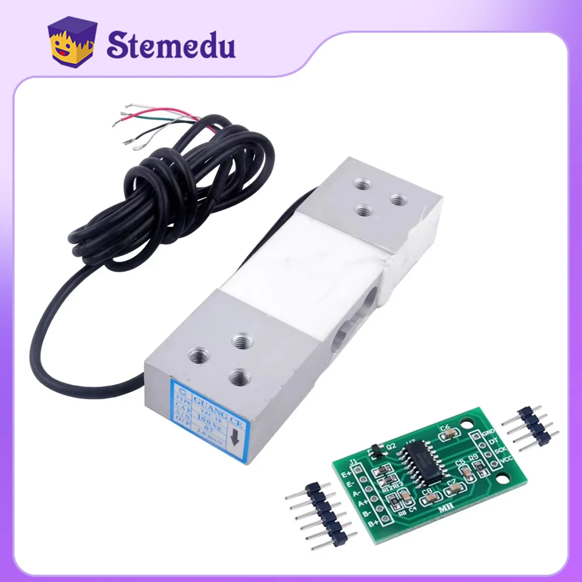 مستشعر ضغط رقمي محمول YZC-1B ب - مراجعة Diy Electronics Load Cell وسعره