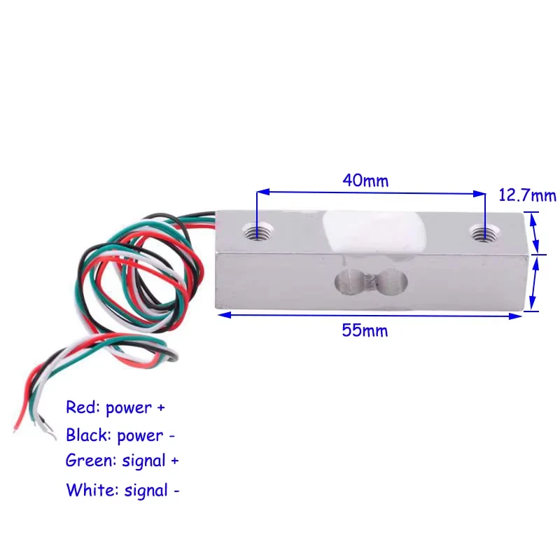 مستشعر وزن رقمي (خلية تحميل) 1 - مراجعة Diy Electronics Load Cell وسعره