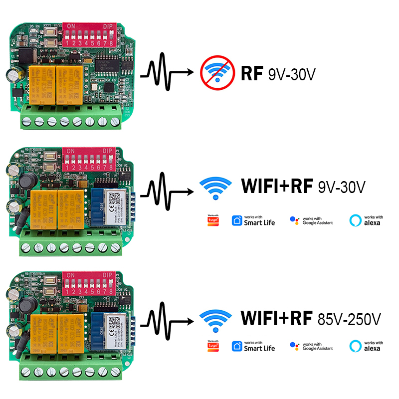 عالمي يعمل مع Tuya WiFi جهاز ا - مراجعة Rf 433Mhz Module وسعره
