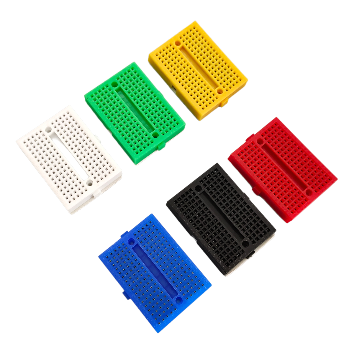6 قطع لوحة تجارب صغيرة SYB-170 - مراجعة Diy Electronics Breadboard وسعره