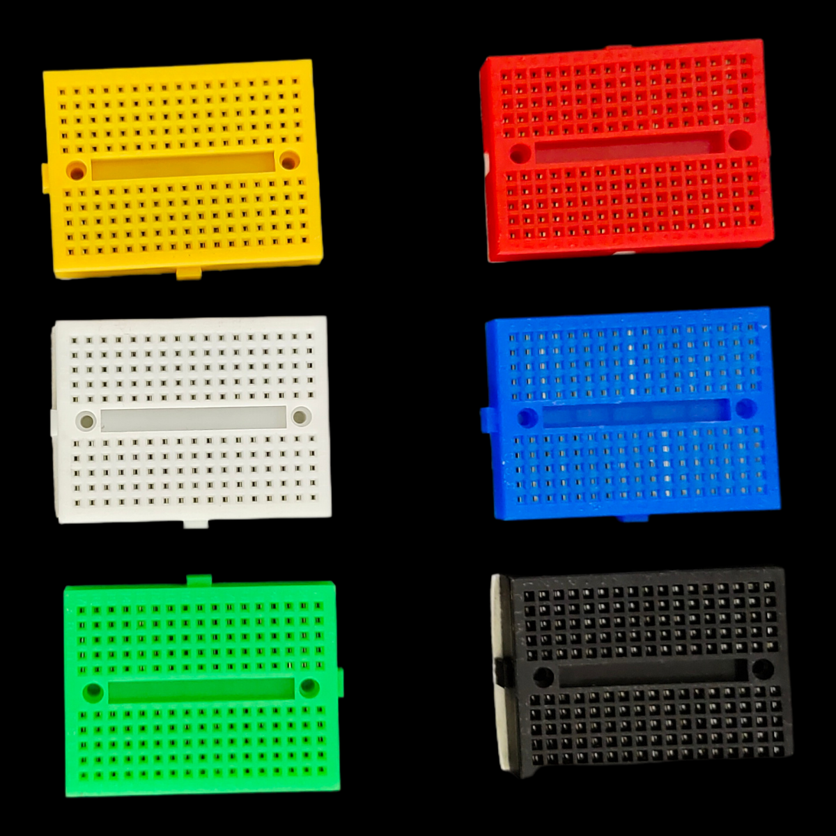 6 قطع لوحة تجارب صغيرة SYB-170 - مراجعة Diy Electronics Breadboard وسعره