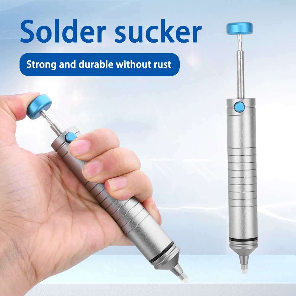 مضخة شفط لحام الفراغ اليدوية 3 - مراجعة Desoldering Pump Solder وسعره