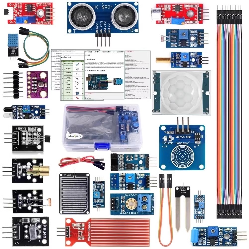 مجموعة وحدة تعليمية للمبتدئين  - مراجعة Arduino Uno Starter Kit وسعره