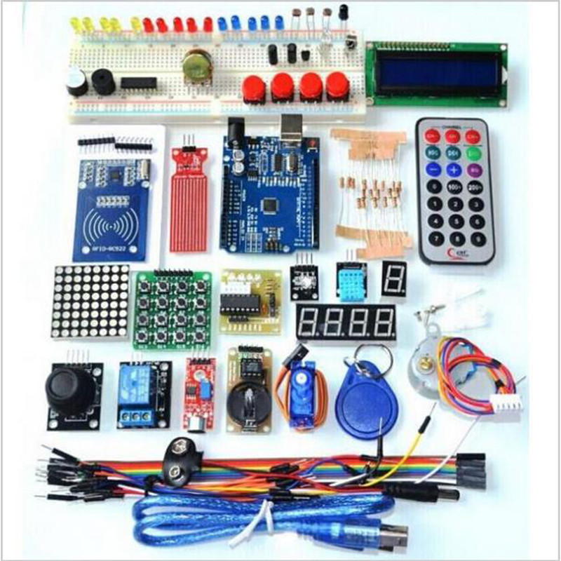 أحدث مجموعة أدوات تشغيل RFID ل - مراجعة Arduino Uno Starter Kit وسعره