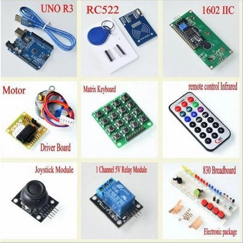 أحدث مجموعة أدوات تشغيل RFID ل - مراجعة Arduino Uno Starter Kit وسعره