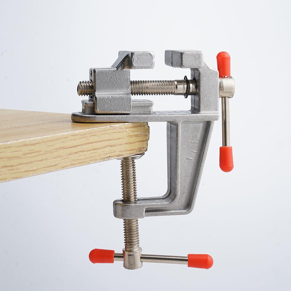 ملزمة ألومنيوم صغيرة متينة من  - مراجعة Diy Electronics Bench وسعره