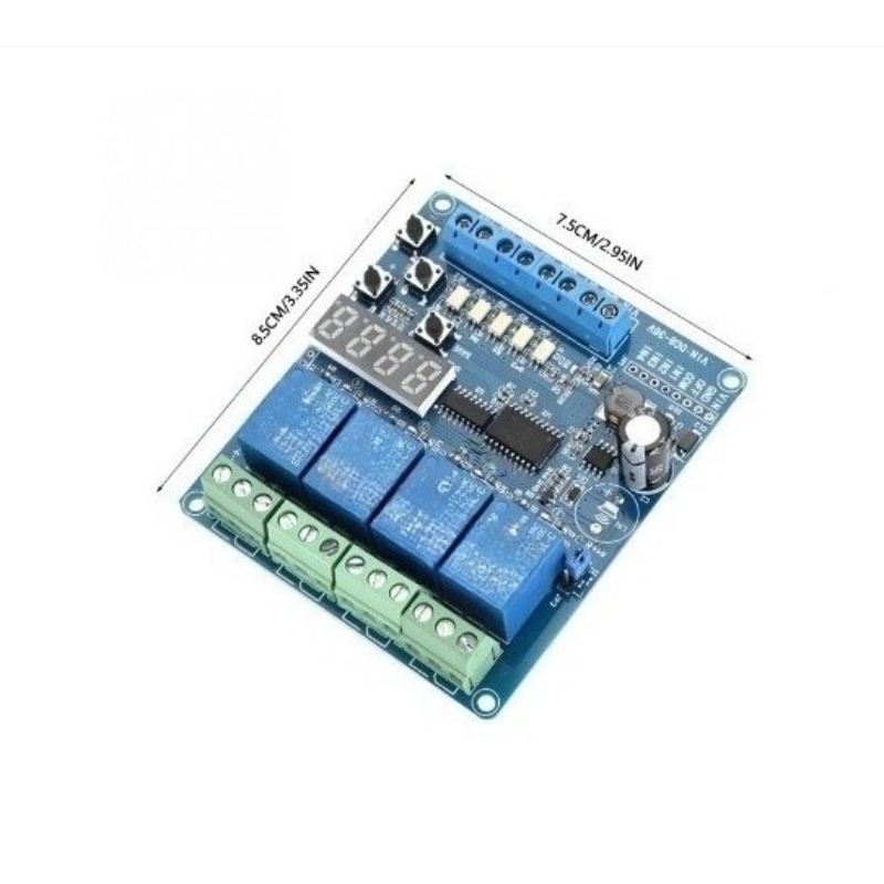 وحدة ريلاي متعددة الوظائف بـ 4 - مراجعة Useful Diy Electronics Projects وسعره