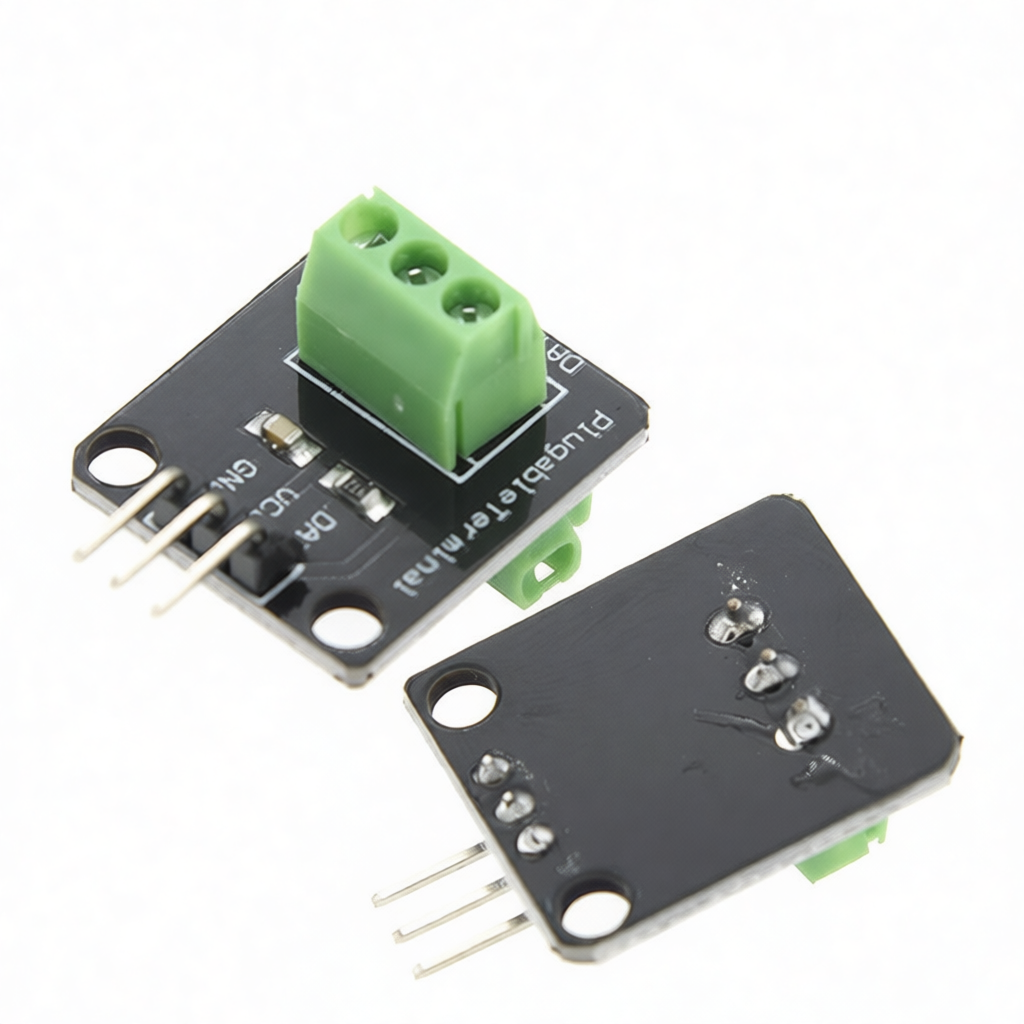 مستشعر حرارة رقمي صناعي DS18B2 - مراجعة Ds18B20 Temperature Sensor وسعره