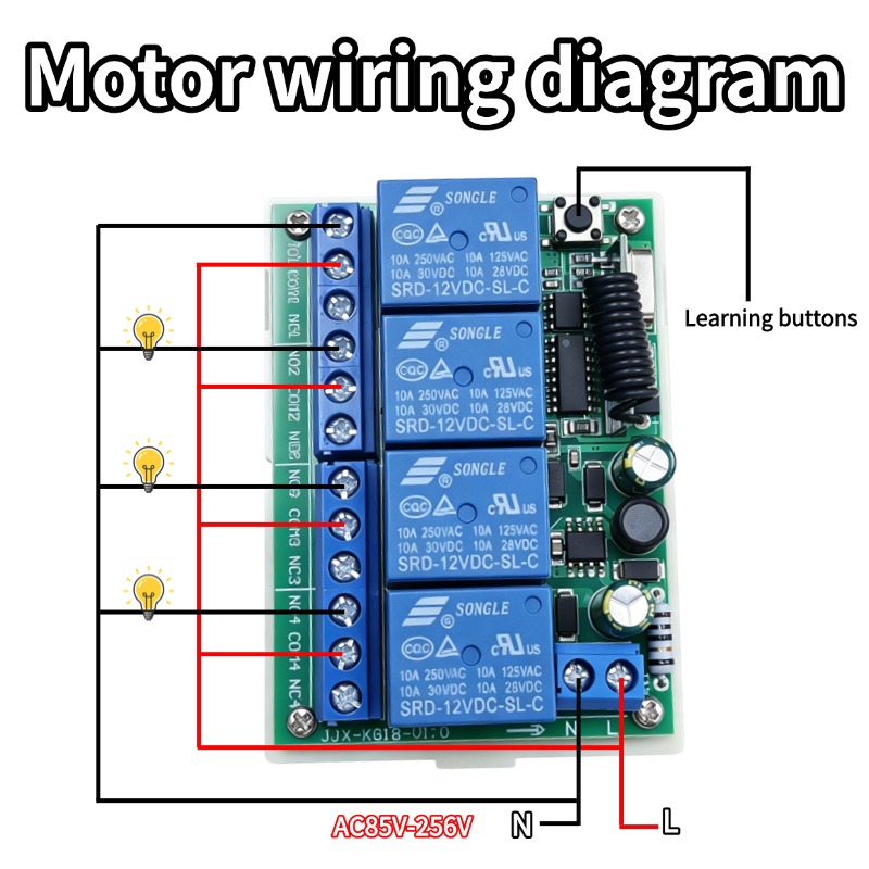 مفتاح تحكم عن بعد بتردد 433 مي - مراجعة Rf 433Mhz Module وسعره