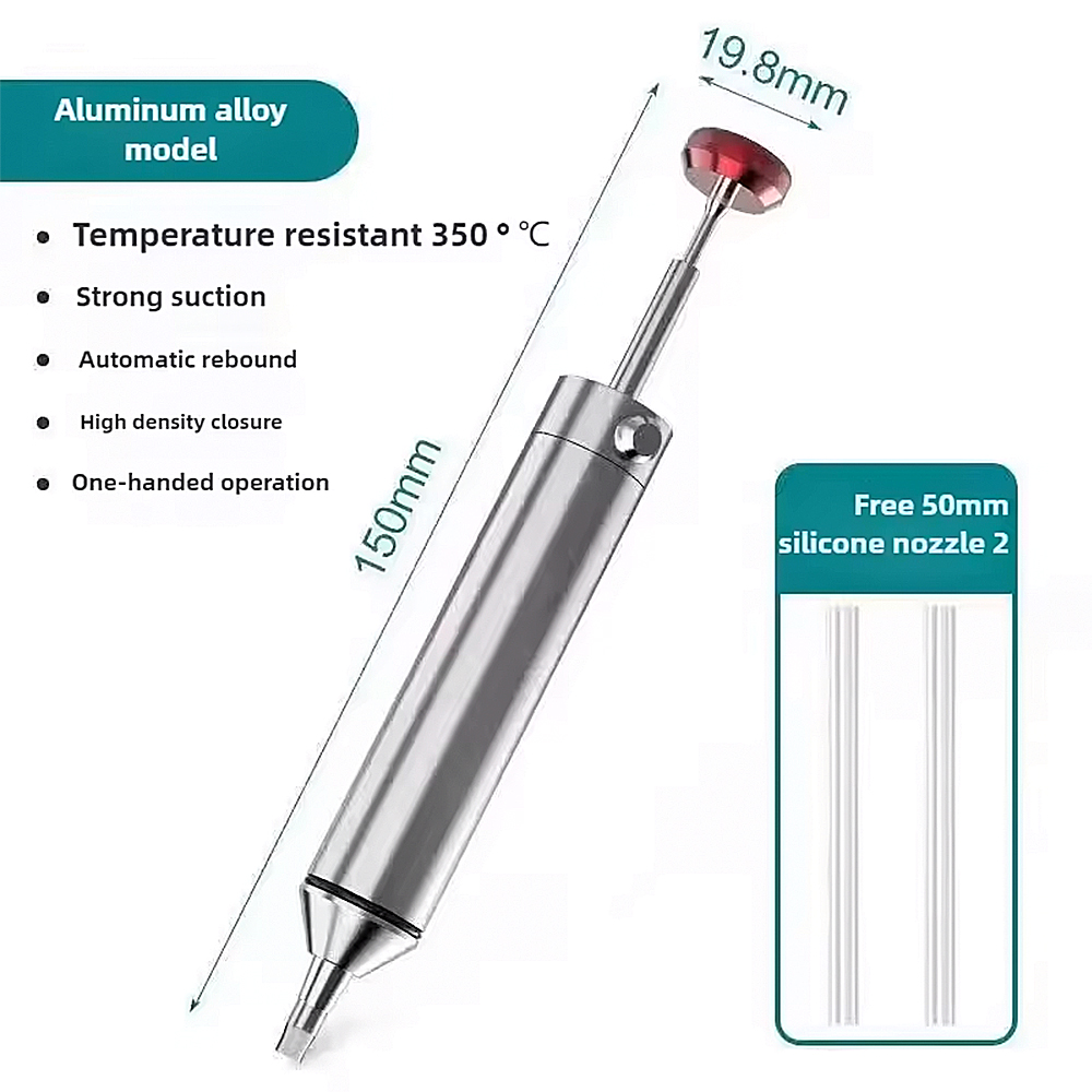 مضخة إزالة اللحام من الألومنيو - مراجعة Desoldering Pump Solder وسعره
