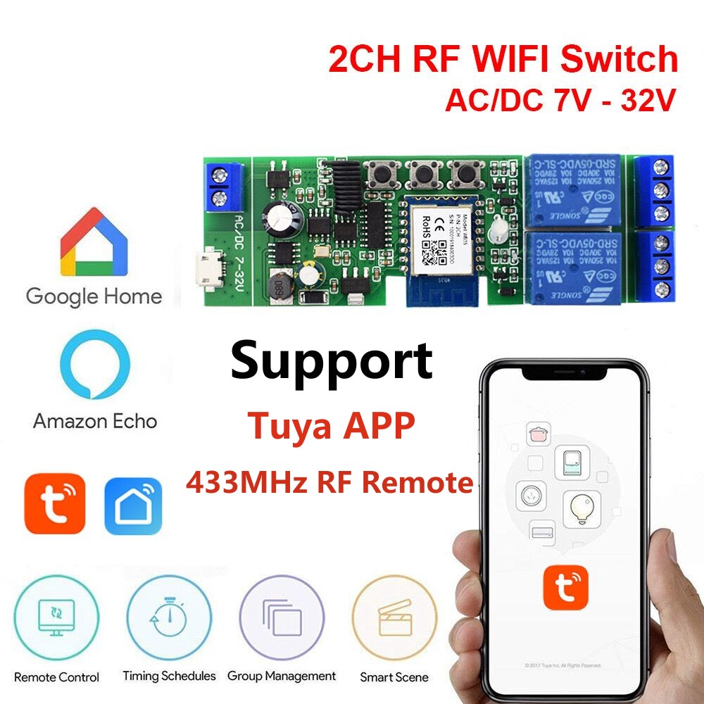 أليكسا مفتاح ذكي تويا المنزل ا - مراجعة Relay Module 5V وسعره