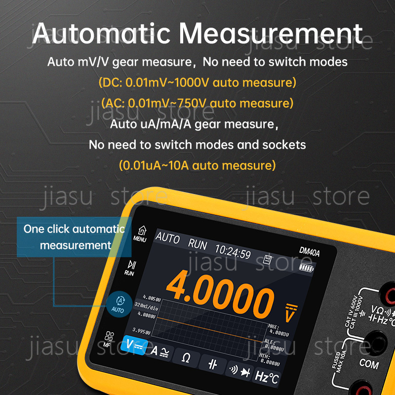 جهاز قياس رقمي محمول متعدد الو - مراجعة Multimeter Digital وسعره