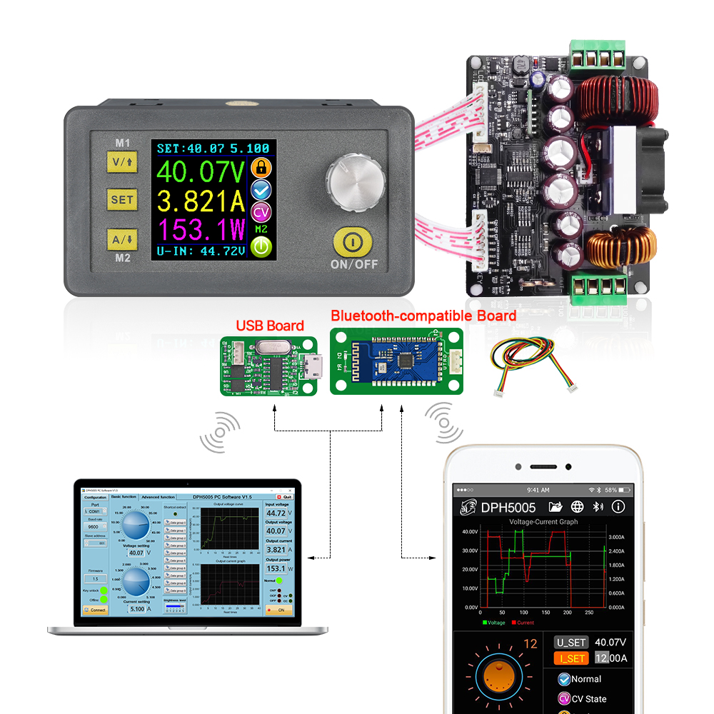 محول تعزيز RD-Buck ، تيار جهد  - مراجعة Multimeter Digital وسعره