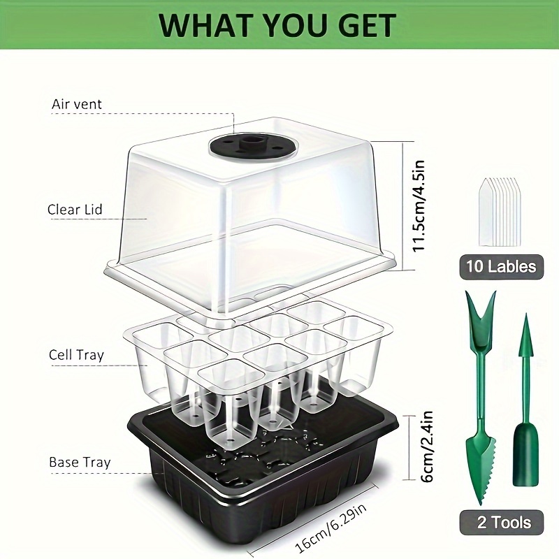 مجموعة أدوات بدء زراعة الشتلات - مراجعة Led Assortment Kit وسعره