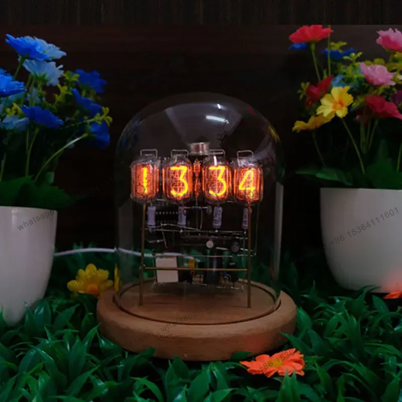 ساعة نيكسي IN12 بأنبوب مضيء، ط - مراجعة Diy Electronics Desk وسعره