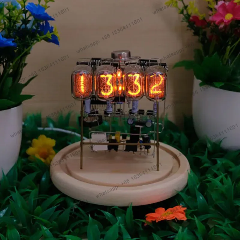 ساعة نيكسي IN12 بأنبوب مضيء، ط - مراجعة Diy Electronics Desk وسعره