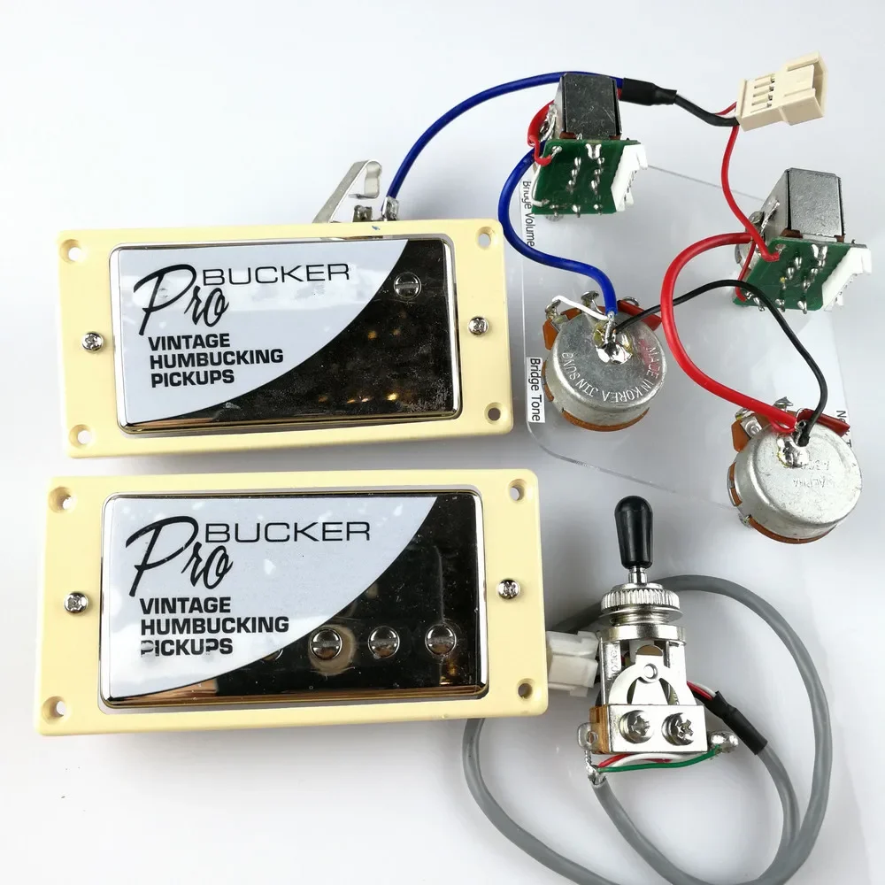 1 مجموعة الأصلي حقيقية Epi LP  - مراجعة Diy Electric Guitar Electronics وسعره