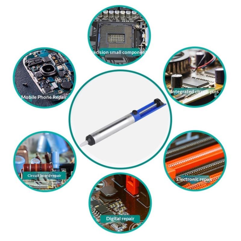 مضخة إزالة اللحام المعدنية الج - مراجعة Desoldering Pump Solder وسعره