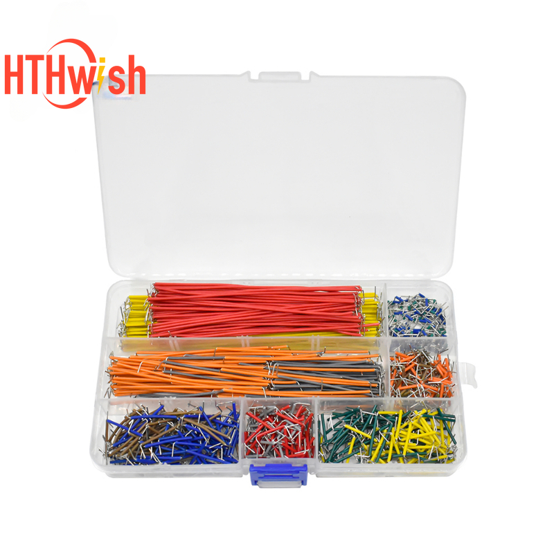 طقم سلك توصيل بلوح معمل مُشكَّ - مراجعة Diy Electronics Breadboard وسعره