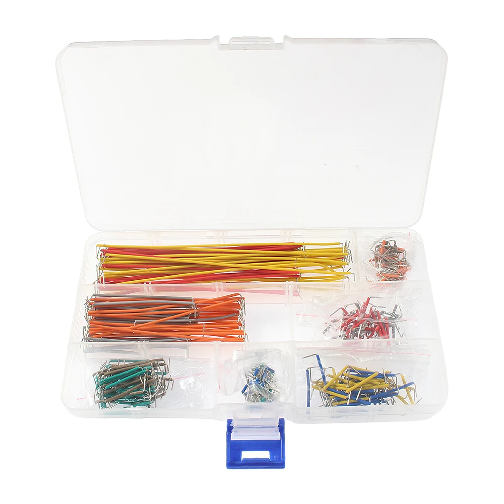 طقم سلك توصيل بلوح معمل مُشكَّ - مراجعة Diy Electronics Breadboard وسعره