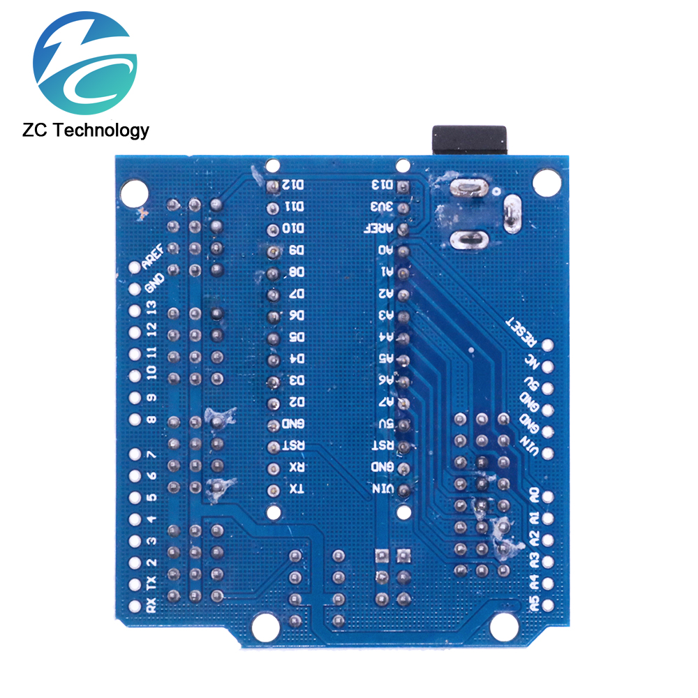 ATMEGA328P Nano IO Shield, UNO - مراجعة Arduino Uno Starter Kit وسعره