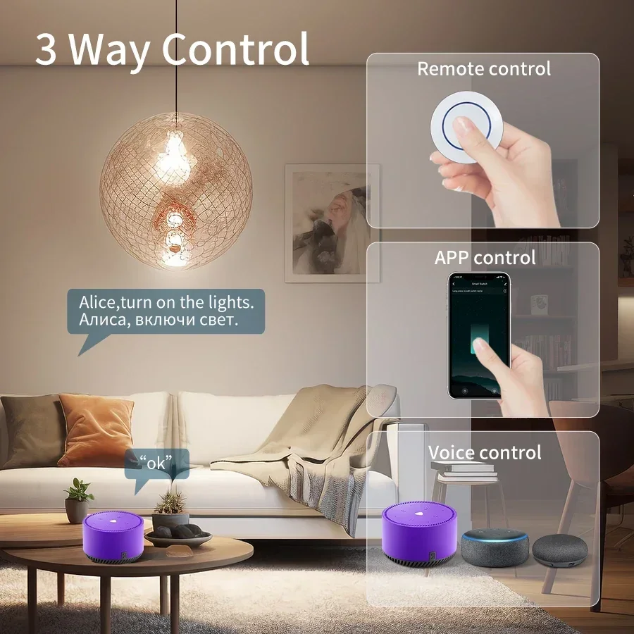 Tuya Wifi Smart Switch RF 433M - مراجعة Rf 433Mhz Module وسعره