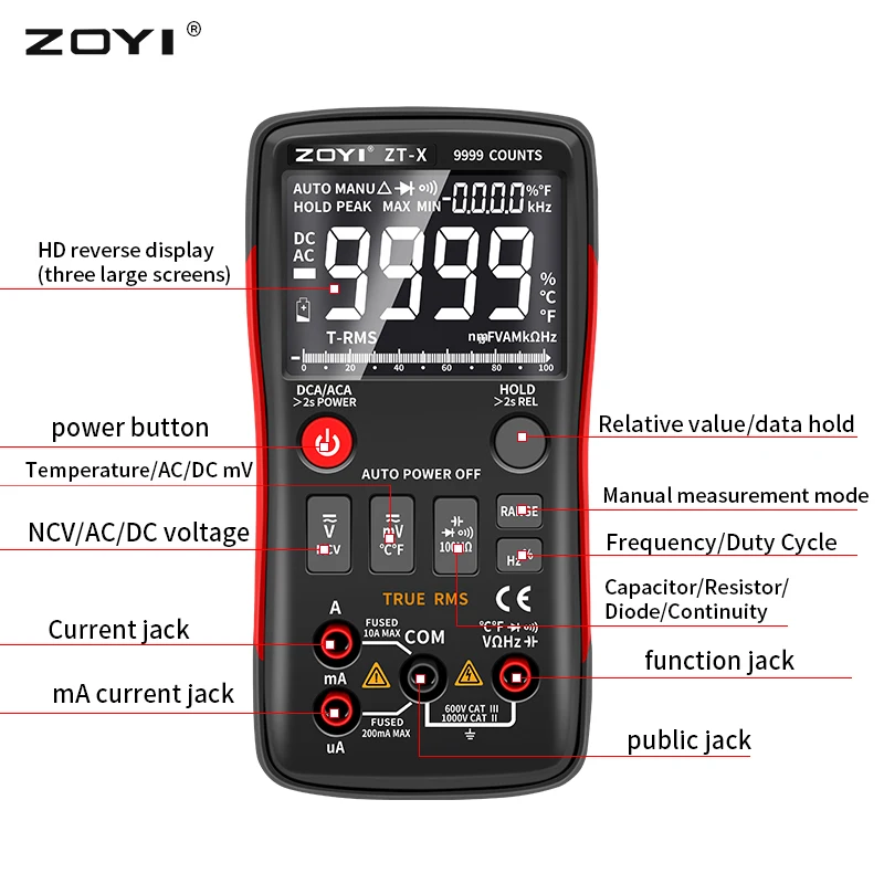 جهاز قياس رقمي متعدد الوظائف Z - مراجعة Multimeter Digital وسعره