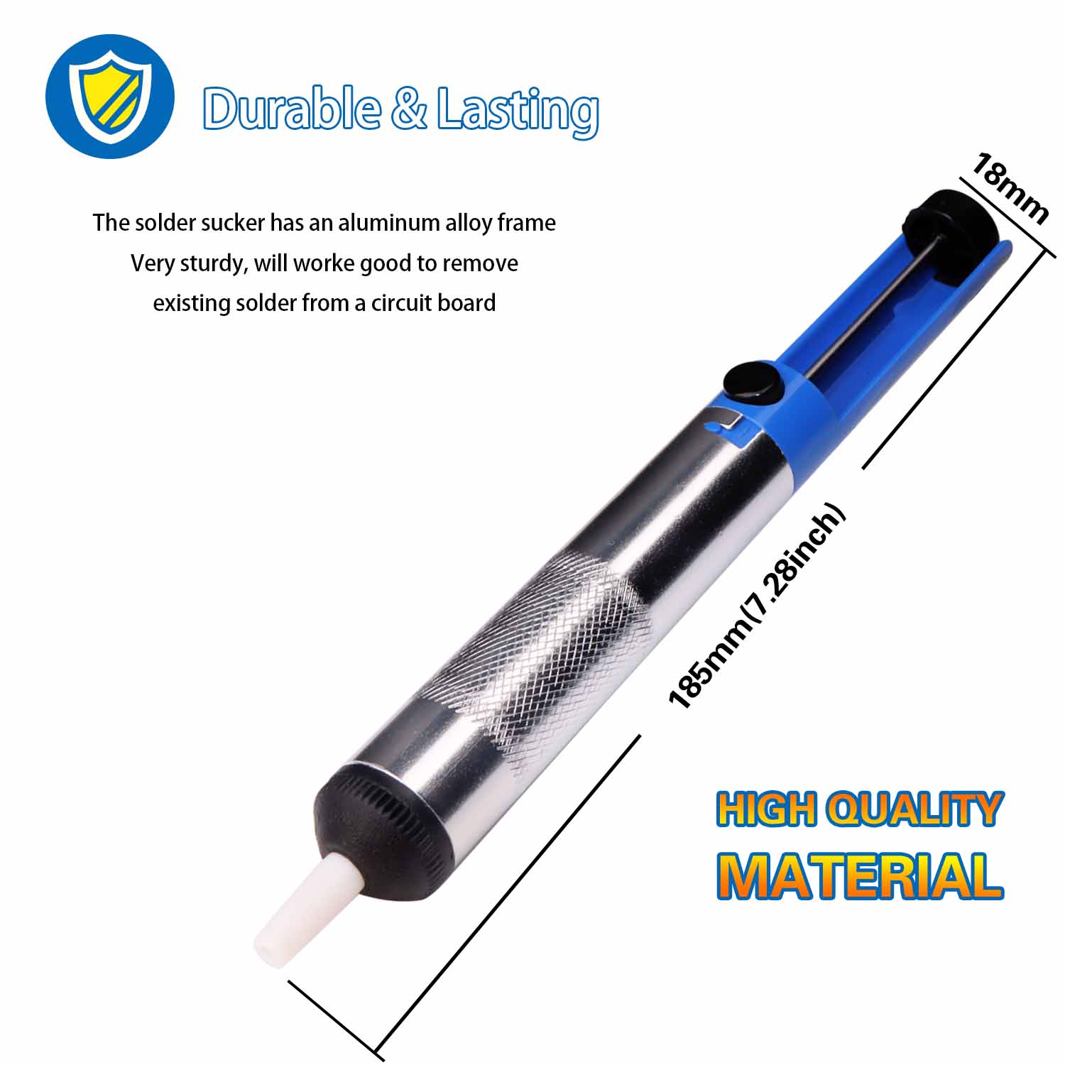ديسولديرينغ مضخة شفط أداة السا - مراجعة Desoldering Pump Solder وسعره