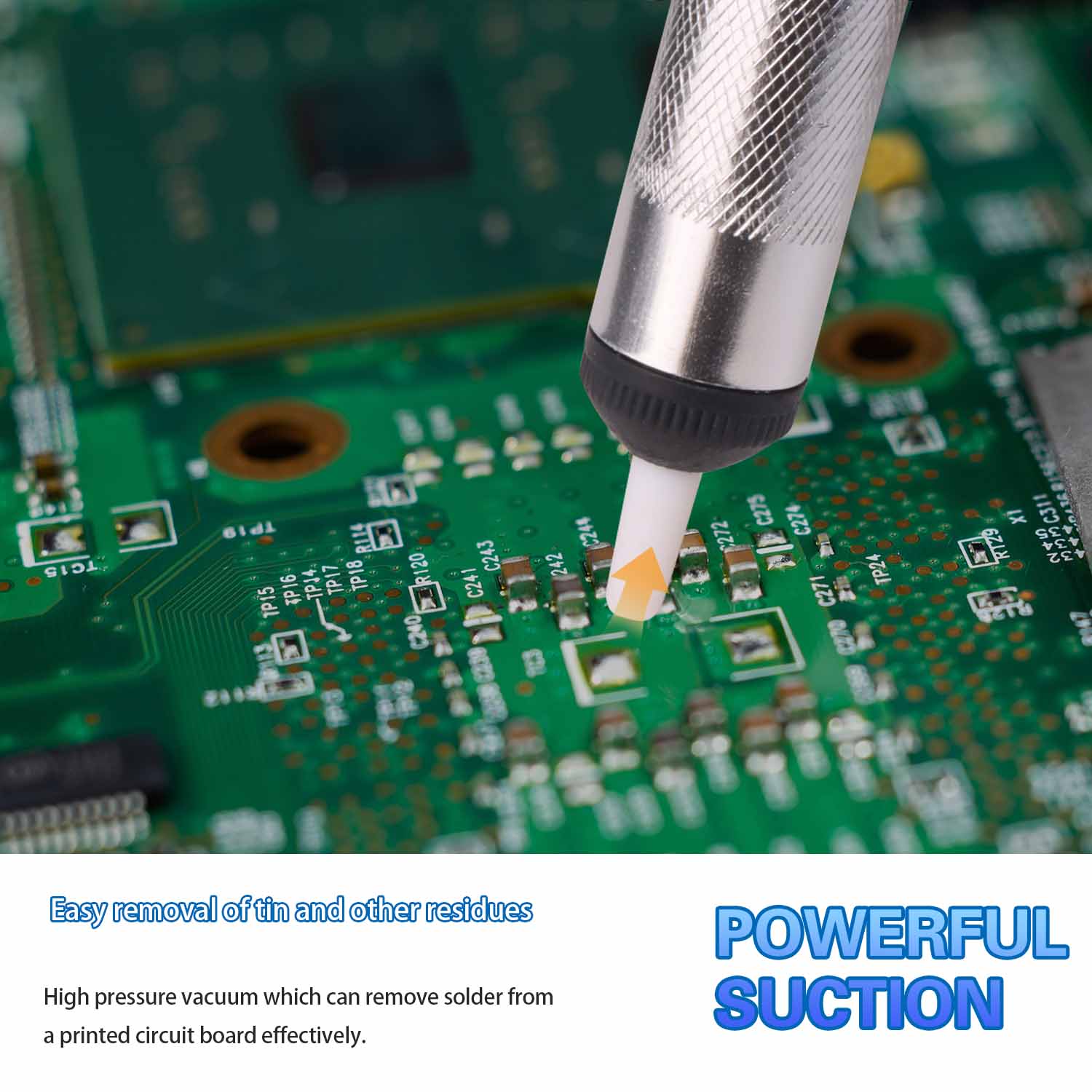 ديسولديرينغ مضخة شفط أداة السا - مراجعة Desoldering Pump Solder وسعره