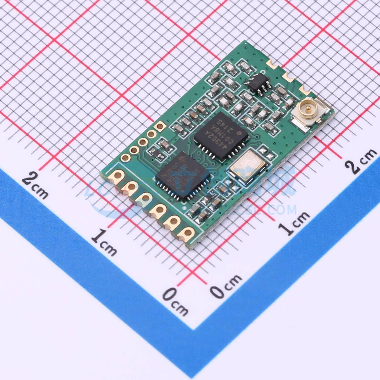 4 قطع GC433-TC011P SMD 21.5x13 - مراجعة Rf 433Mhz Module وسعره