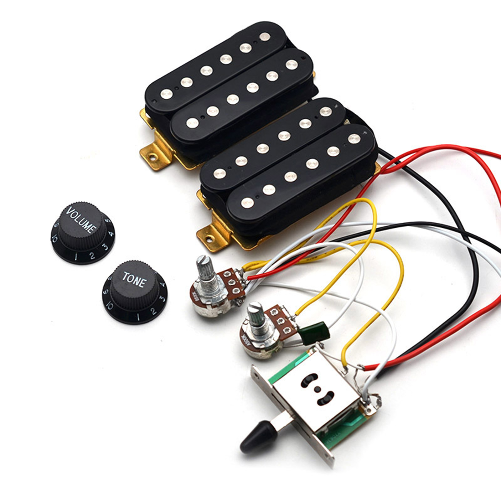 لاقطات صوت (بيك أب) هامبكر للج - مراجعة Diy Electric Guitar Electronics وسعره