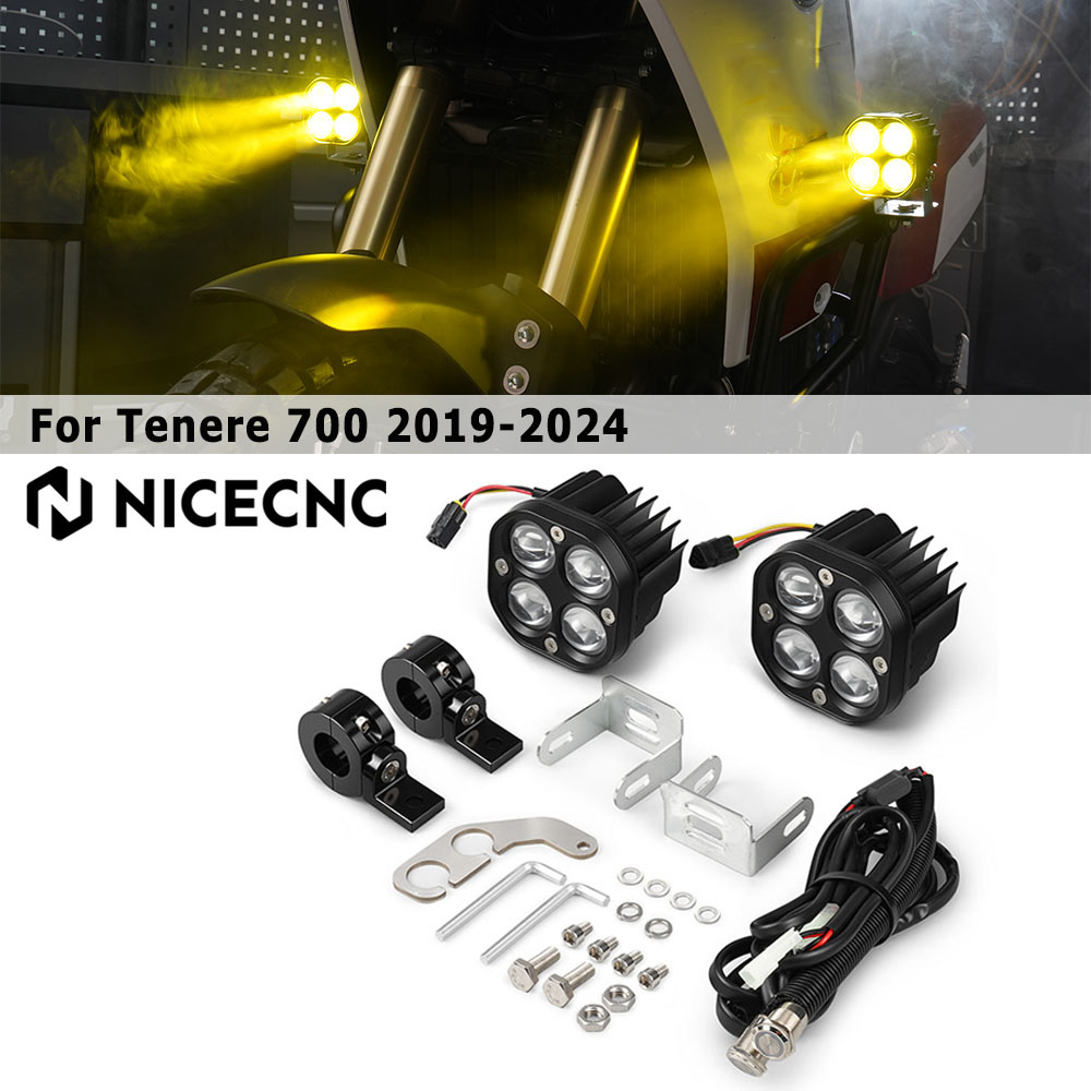 NICECNC لدراجة ياماها تينيري 7 - مراجعة Led Assortment Kit وسعره