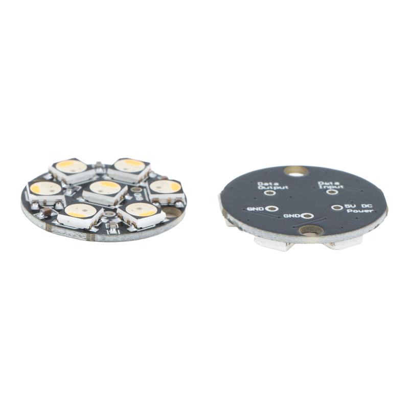 لوحة دوائر LED دائرية WS2812 7 - مراجعة Useful Diy Electronics Projects وسعره