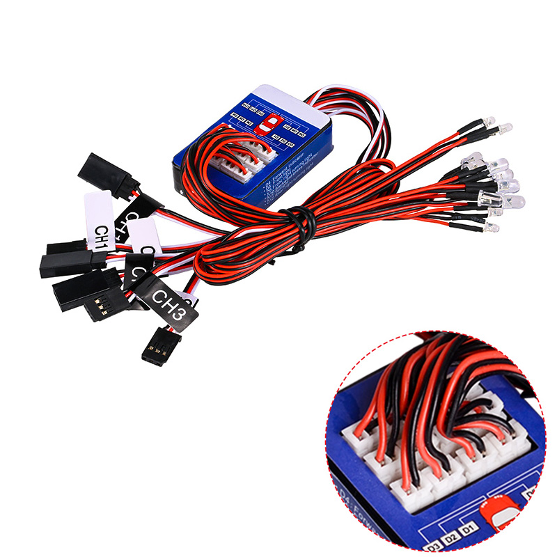 نظام إضاءة RC بـ 12 مصباح LED، - مراجعة Led Assortment Kit وسعره