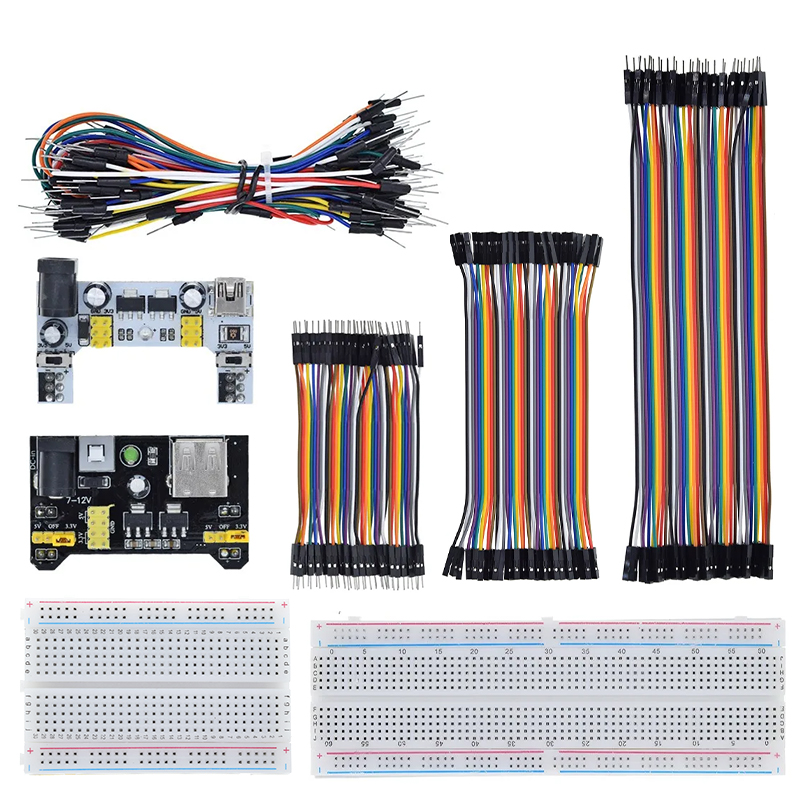 TZT MB-102 MB102 SYB-170 اللوح - مراجعة Diy Electronics Breadboard وسعره