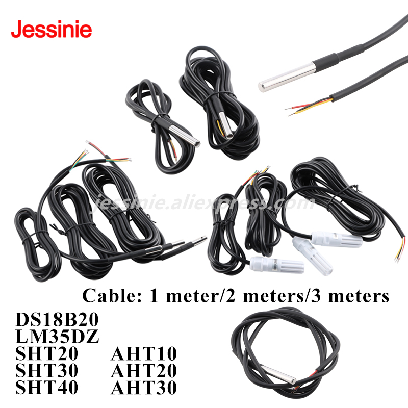 DS18B20 LM35DZ SHT20 SHT30 SHT - مراجعة Ds18B20 Temperature Sensor وسعره