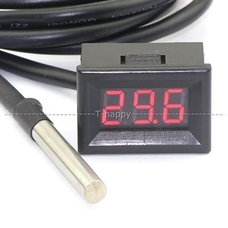DS18B20 LED ميزان الحرارة الرق - مراجعة Ds18B20 Temperature Sensor وسعره