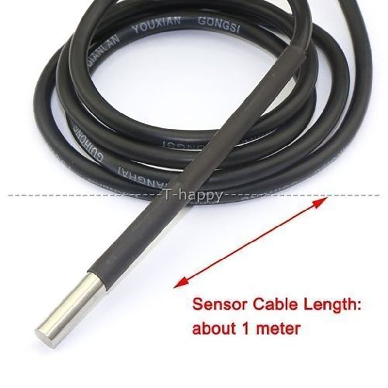 DS18B20 LED ميزان الحرارة الرق - مراجعة Ds18B20 Temperature Sensor وسعره