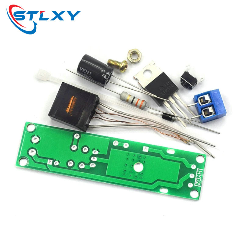 طقم مولد قوس كهربائي عالي الجه - مراجعة Diy Electronics For Beginners وسعره