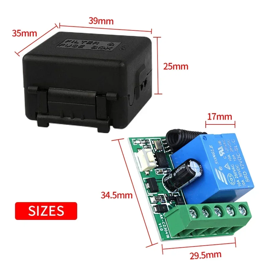تيار مستمر 12 فولت التحكم عن ب - مراجعة Rf 433Mhz Module وسعره