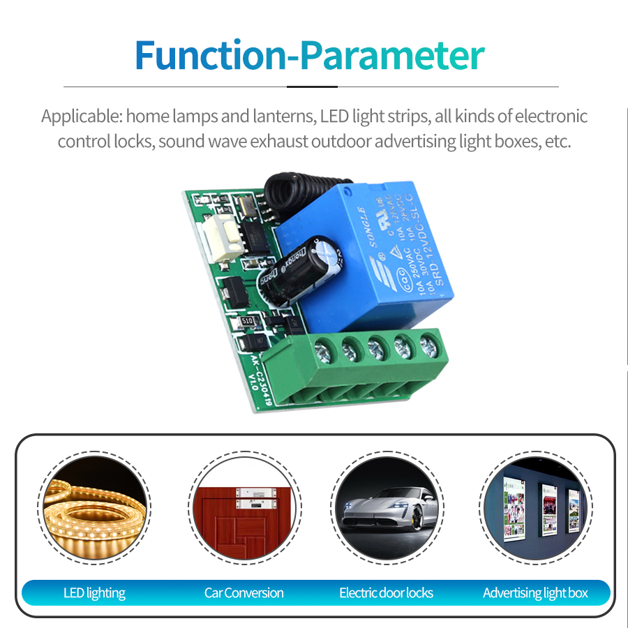 وحدة ترحيل صغيرة ومرسل بتردد ل - مراجعة Rf 433Mhz Module وسعره