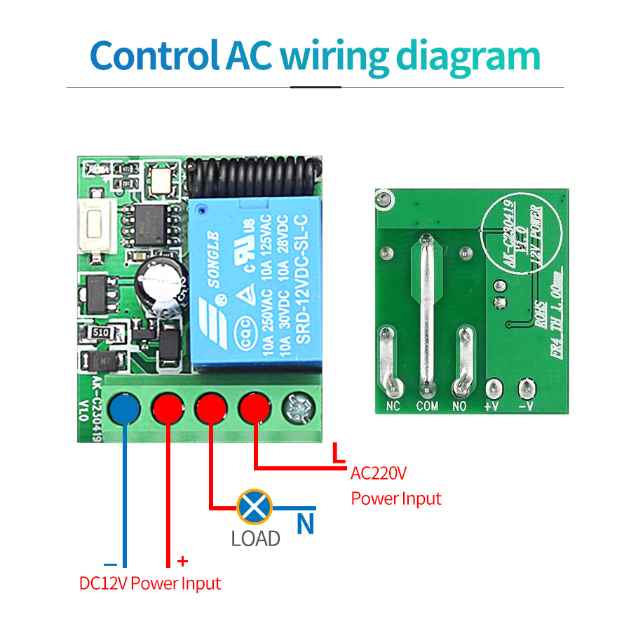 وحدة ترحيل صغيرة ومرسل بتردد ل - مراجعة Rf 433Mhz Module وسعره