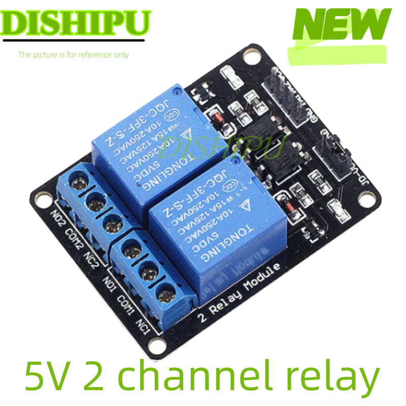 تيار مستمر 5 فولت 12 فولت 24 ف - مراجعة Relay Module 5V وسعره