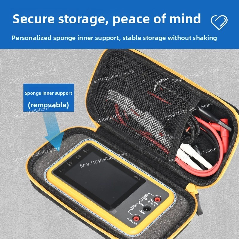 حقيبة تخزين مناسبة لجهاز القيا - مراجعة Multimeter Digital وسعره