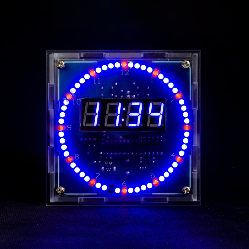 ساعة إلكترونية يمكنك صنعها بنف - مراجعة Diy Electronics Desk وسعره