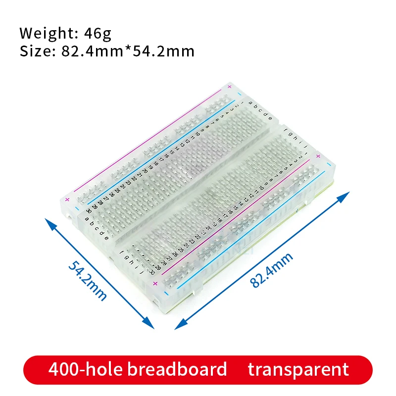 400 نقاط لحام PCB اللوح اختبار - مراجعة Diy Electronics Breadboard وسعره