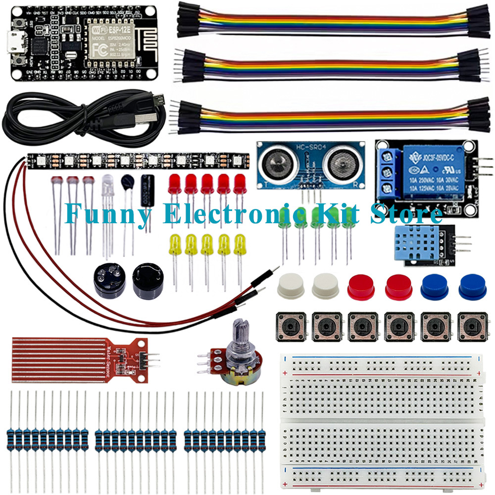 لوحة تطوير واي فاي ESP8266 مع  - مراجعة Arduino Uno Starter Kit وسعره