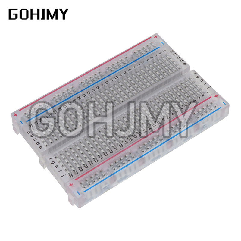 لوح خبز شفاف مصغر ، مقاس ، من  - مراجعة Diy Electronics Breadboard وسعره