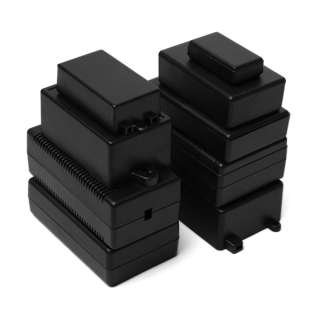 1 قطعة البلاستيك الأسود مقاوم  - مراجعة Diy Electronics Organizer وسعره