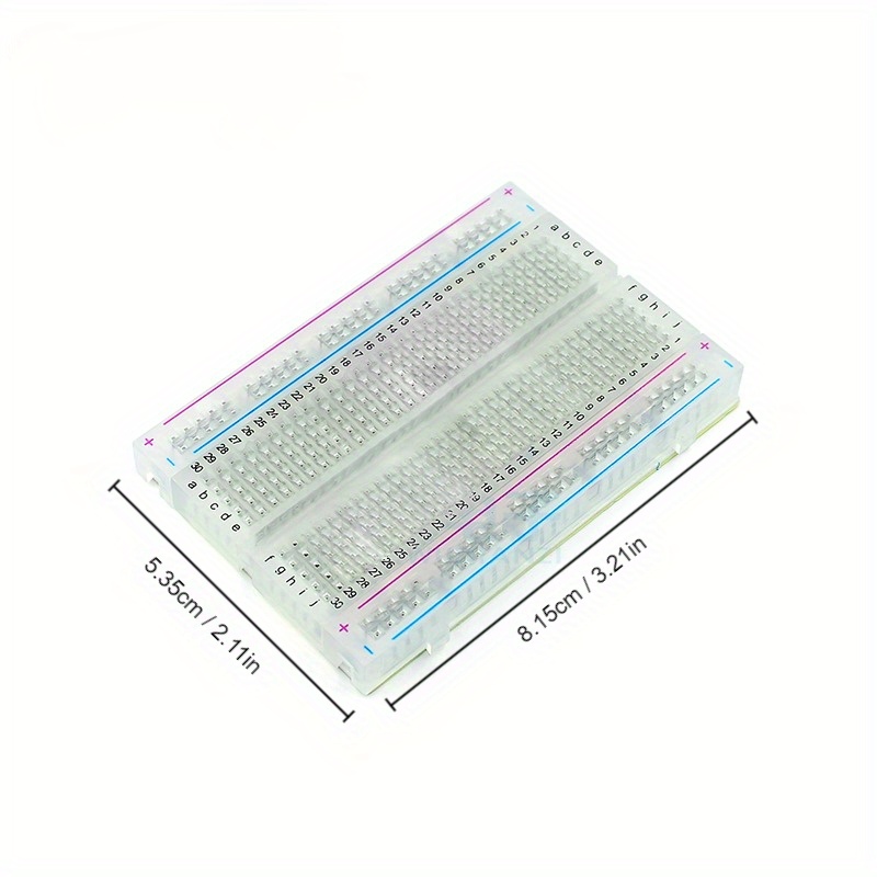 1 قطعة 400 نقطة شفافة مجموعة ا - مراجعة Diy Electronics Breadboard وسعره